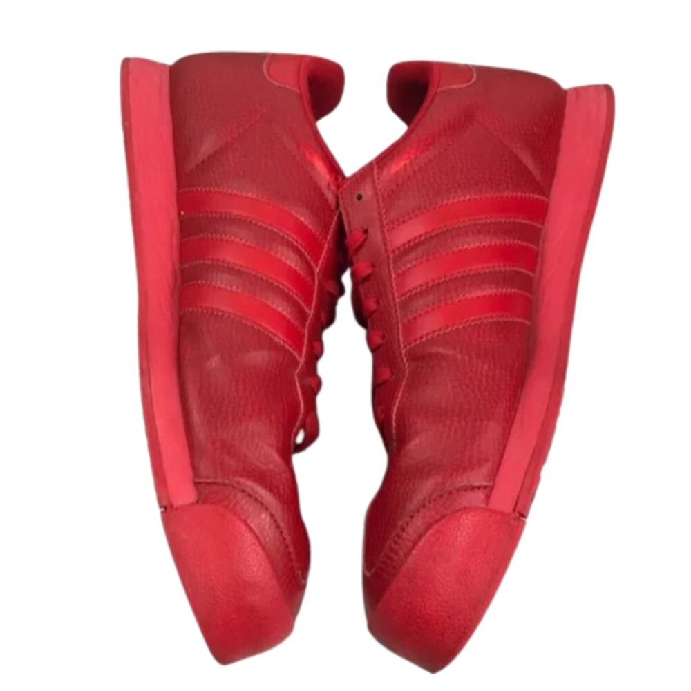 ADIDAS - Adidas Men’s Samoa Red Lace-up Sneakers Size 10.5 - Picture 5 of 7